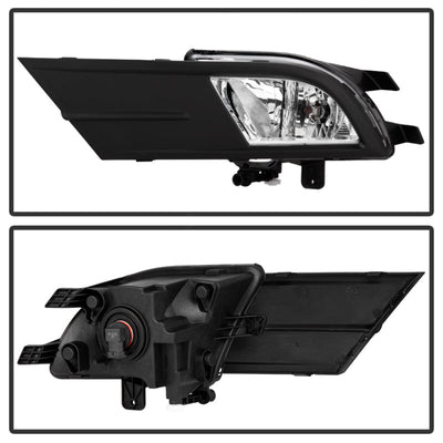 Spyder Volkswagen Jetta MK6 2015-2016 Sedan 4Dr only OEM Style Fog Lights w/Switch Clear FL-VJ2015-C 5082268