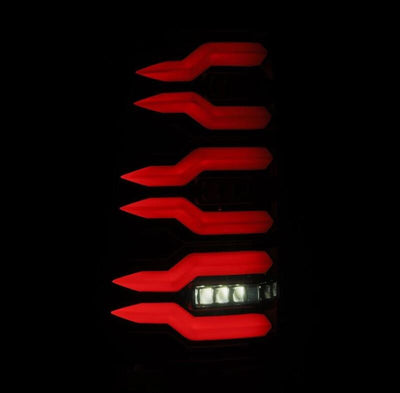 AlphaRex 99-06 Chevrolet Silverado Sierra LUXX-Series LED Tail Lights Alpha-Black 620005 *Discontinued