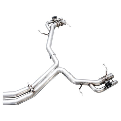 AWE Tuning 21-23 Audi C8 RS6/RS7 SwitchPath Cat-back Exhaust - Diamond Black Tips