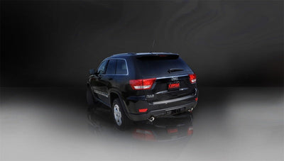 Corsa Performance 15-16 Jeep Grand Cherokee Polished 2.5in Dual Rear Exit Cat-Back Exhau