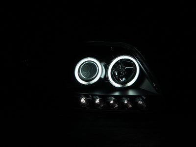 Anzo 1997-2003 Ford F-150 Projector Headlights w/ Halo Black (CCFL)