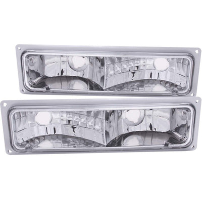 Anzo 1988-1998 Chevrolet C1500 Euro Parking Lights Chrome