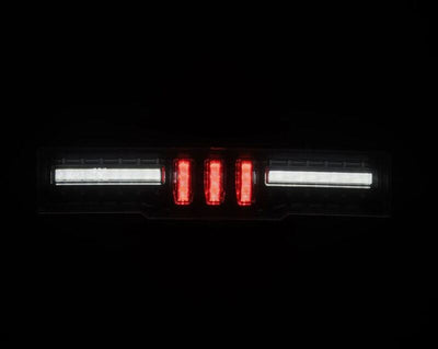 AlphaRex 21-24 Toyota GR86 / 21-24 Subaru BRZ NOVA-Series Prismatic LED Fourth Brake Light Blk Smoke 220050 *Discontinued