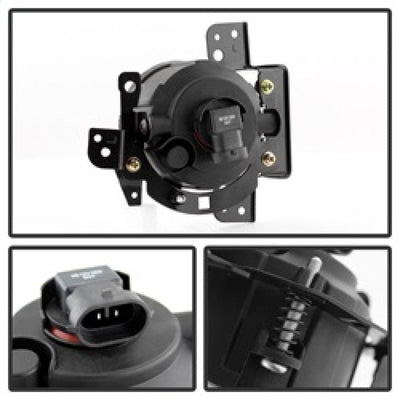 Spyder Mitsubishi Mirage 2014+ OEM Fog Lights w/Switch Clear FL-MM2014-C 5077769