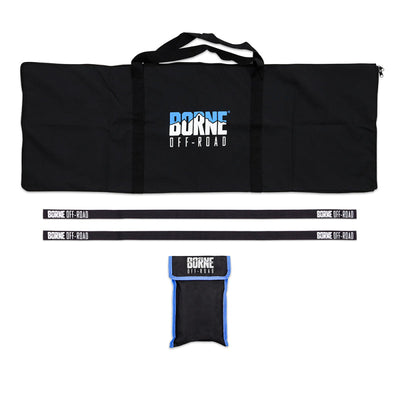 Borne Off-Road Recovery Boards 109x31x6cm Black BNRB-109BK