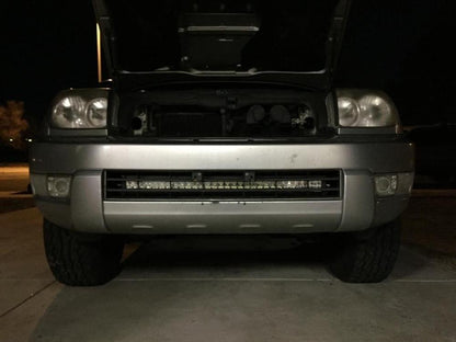 32" Lower Bumper Hidden LED Light Bar Brackets/Combo | Toyota 4Runner 2003-2009