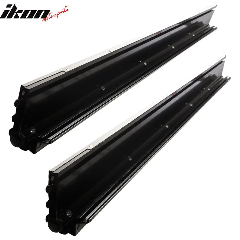 2002-2005 Mercedes Benz G500 G55 OE Polish Aluminum Running Boards