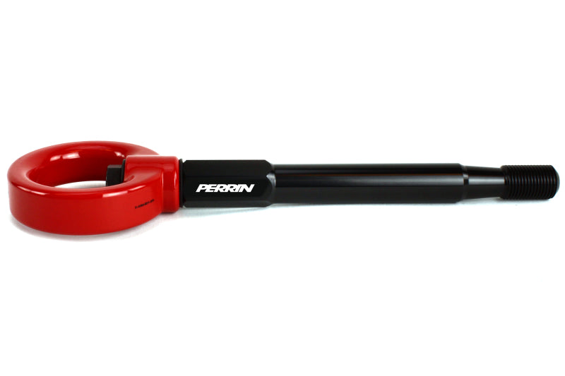 PERRIN 08-14 WRX / STI Sedan Tow Hook Kit Rear Red | PSP-BDY-251RD