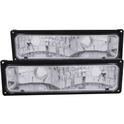 Anzo 1988-1998 Chevrolet C1500 Euro Parking Lights Black