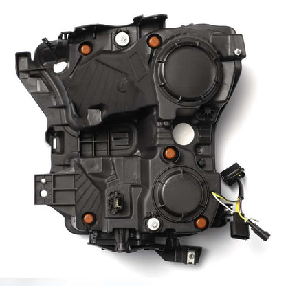 AlphaRex 15-17 Ford F150 / 17-20 F150 Raptor NOVA-Series LED Projector Headlights Alpha-Black