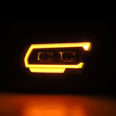 AlphaRex 19-22 Dodge Ram 1500 LUXX LED Proj Headlights Black w/Seq Activation Light/Seq Signal/DRL 880576 *Discontinued