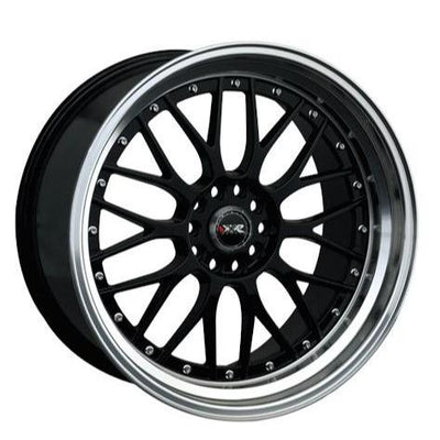 XXR 521 Wheel Black / Machined Lip 18x10 +25 5x4.5,5x120