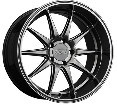 XXR 527D Wheel Chromium Black 20x9 +35 5x4.5