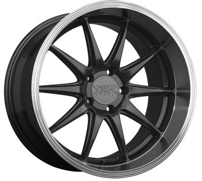 XXR 527D Wheel Graphite / Machined Lip 20x10.5 +20 5x4.5