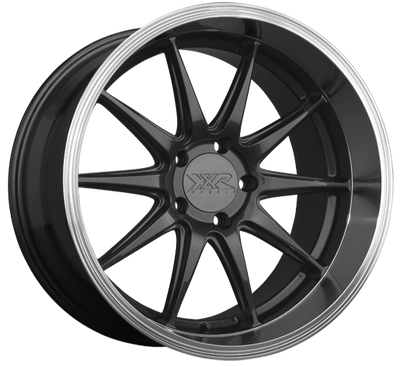 XXR 527D Wheel Graphite / Machined Lip 18x9 +35 5x4.5