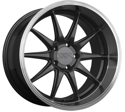XXR 527D Wheel Graphite / Machined Lip 18x10.5 +20 5x4.5