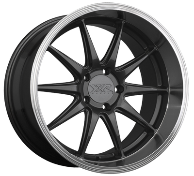 XXR 527D Wheel Graphite / Machined Lip 20x9 +20 5x4.5