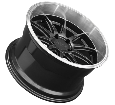 XXR 527D Wheel Graphite / Machined Lip 18x9 +35 5x4.5