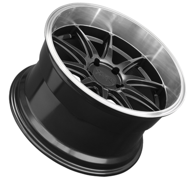 XXR 527D Wheel Graphite / Machined Lip 20x9 +20 5x4.5