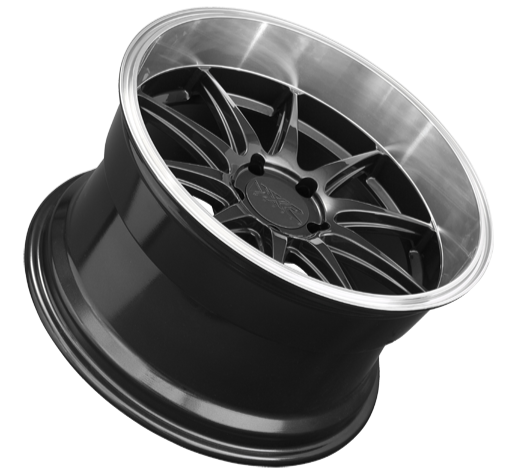 XXR 527D Wheel Graphite / Machined Lip 20x9 +20 5x4.5