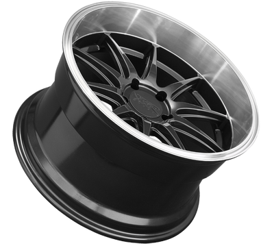 XXR 527D Wheel Graphite / Machined Lip 18x9 +20 5x4.5