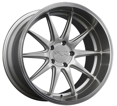 XXR 527D Wheel Silver / Machined Lip 18x9 +35 5x4.5