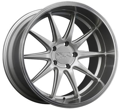 XXR 527D Wheel Silver / Machined Lip 18x9 +20 5x4.5