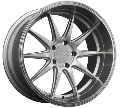 XXR 527D Wheel Silver / Machined Lip 20x10.5 +20 5x4.5