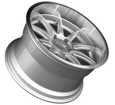 XXR 527D Wheel Silver / Machined Lip 18x10.5 +20 5x4.5