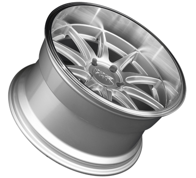 XXR 527D Wheel Silver / Machined Lip 18x9 +35 5x100