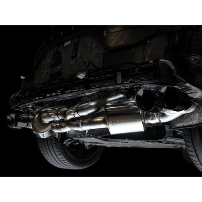 AWE Tuning 2020+ Chevrolet Corvette (C8) Touring Edition Exhaust - Quad Diamond Black Tips