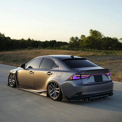 NTXGlow RGB Tail Lights 2014-2021 Lexus IS250 IS300 IS350 IS500 IS200t