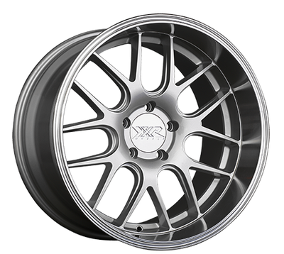 XXR 530D Wheel Silver / Machined Lip 18x9 +35 5x112