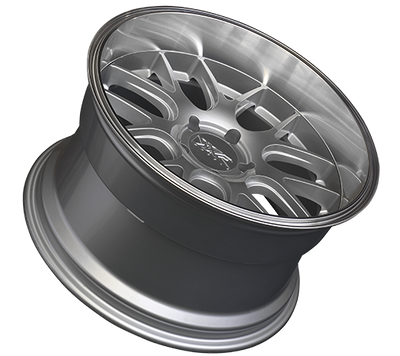 XXR 530D Wheel Silver / Machined Lip 18x9 +35 5x4.5