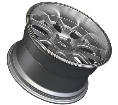 XXR 530D Wheel Silver / Machined Lip 19x9 +35 5x4.5