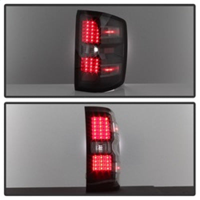 SPYDER xTune Chevy 1500 14-16 / Silverado 2500HD/3500HD LED Tail Lights - Black ALT-JH-CS14-LED-BK 9036545