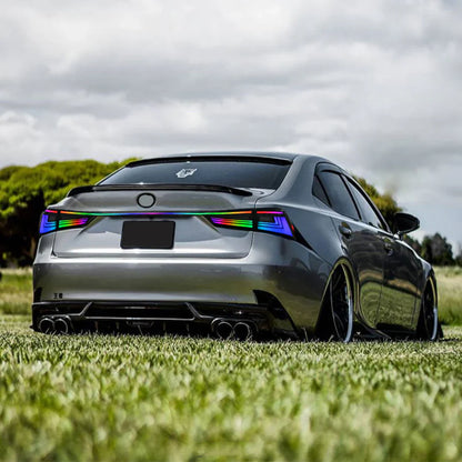 NTXGlow RGB Tail Lights 2014-2021 Lexus IS250 IS300 IS350 IS500 IS200t