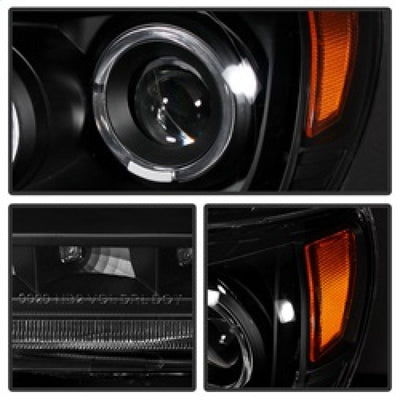 SPYDER Xtune Toyota Tacoma 05-11 Halo Projector Headlights Black PRO-JH-TT05-LED-BK 9027857