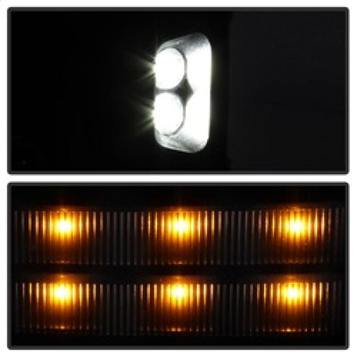 SPYDER xTune Chevy Silverado 14-16 Heated Smoke LED Signal Telescoping Mirrors MIR-CSIL14S-G2-PWH-SM-SET 9936739