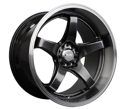XXR 555 Wheel Chromium Black / Machined Lip 18x10 +25 5x100,5x114.3