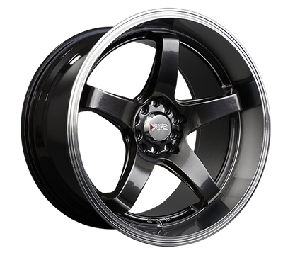 XXR 555 Wheel Chromium Black / Machined Lip 18x8.5 +25 5x100,5x114.3