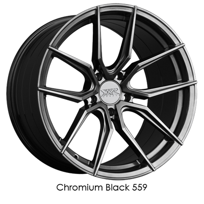 XXR 559 Wheel Chromium Black 19x10 +40 5x4.5