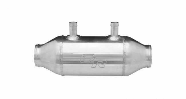 C and R Racing Barrel Intercooler 4 inch x 10 inch x 15.75 inch OAL w/2.25'' inlet/outlet - 56-40006