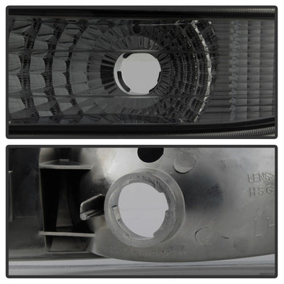 SPYDER Xtune Chevy Silverado 99-02 Amber Reflector Bumper Lights Smoke CBL-JH-CS99-AM-SM 5064288