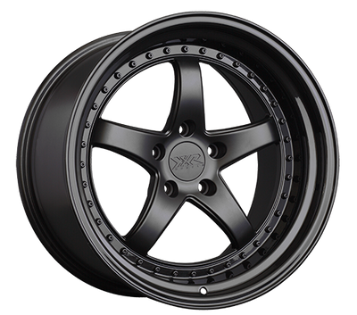 XXR 565 Wheel Flat Black / Gloss Black Lip 18x9.5 +38 5x4.5