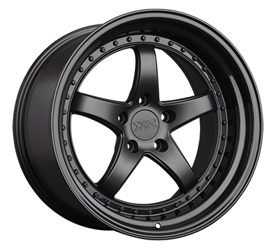 XXR 565 Wheel Flat Black / Gloss Black Lip 18x9.5 +38 5x100