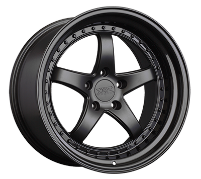 XXR 565 Wheel Flat Black / Gloss Black Lip 18x8.5 +20 5x4.5