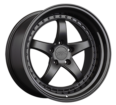 XXR 565 Wheel Flat Black / Gloss Black Lip 18x9.5 +20 5x4.5