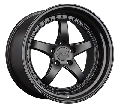 XXR 565 Wheel Flat Black / Gloss Black Lip 18x9.5 +38 5x120