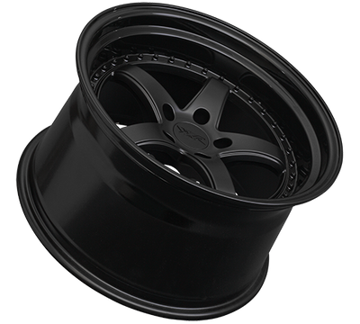 XXR 565 Wheel Flat Black / Gloss Black Lip 18x8.5 +35 5x4.5